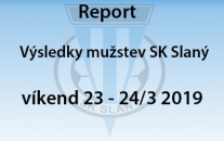 Report mužstev SK Slaný 23 - 24.3  2019