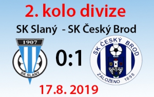 SK Slaný – SK Český Brod  0 : 1  ( 0 : 1 )